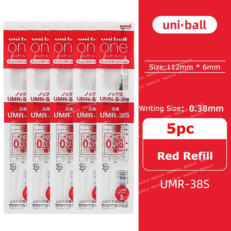Penna gel Uniball ZENTO 0.38/0.5mm – Scrittura fluida a base d'acqua, per scuola e ufficio