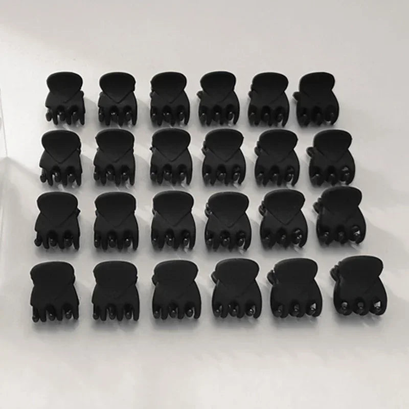 Mini fermagli a forma di artiglio stile coreano – Set da 10 a 100 pezzi, per donne e bambine