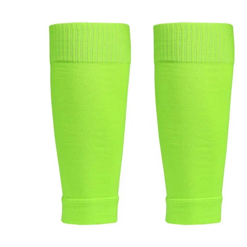 1 paio di calze da calcio, accessori per il calcio, tutori per le gambe, calze sportive traspiranti per adulti e bambini, protezioni per tibie, polpacci, coprigambe