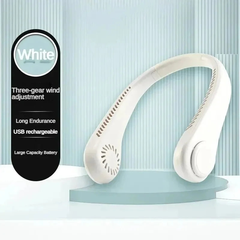 Ventilatore da collo portatile senza pale da 8000 mAh con USB