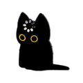 Spilla smaltata "Caricamento" con gatto nero, graziosa spilla con pini, spille da bavero, distintivo per zaino, abbigliamento, accessori, gioielli con animali, regali per amici.