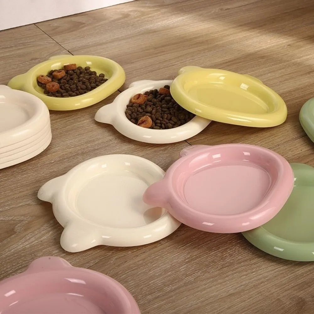Ciotole per gatti in plastica PP resistenti, ciotole carine per gattini, orsetto, accessori per animali domestici Puppy Cat Home & Garden
