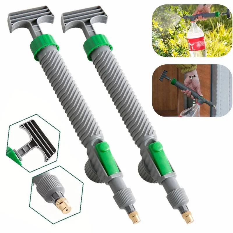 Spruzzino portatile adatto a tutti i tipi di bottiglie di bevande, disinfezione domestica, irrigazione dei fiori, spruzzatura d'acqua, spruzzo semplice