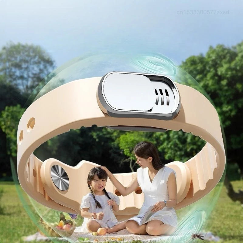 Braccialetto antizanzare, per adulti e bambini, con oli essenziali