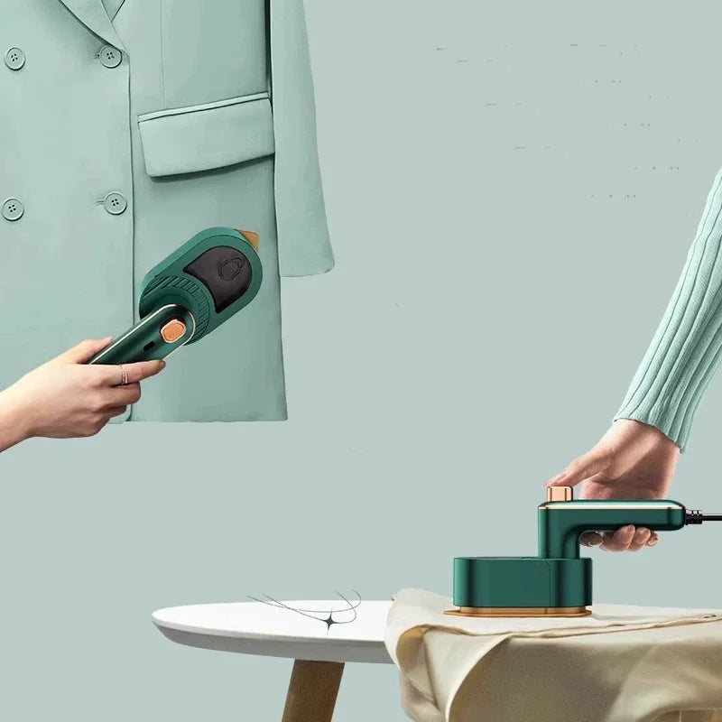 Ferro da stiro a vapore verticale portatile piastra per abbigliamento ferro da stiro per vestiti, mini macchina da stiro vaporizzatore portatile per indumenti da viaggio