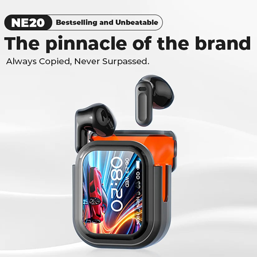 Auricolari Traduttore DeIdioma 2026 HTC Auricolari Traduttore DeIdioma 2026 HTC NE20 Auricolare Traduttore AI Traduzione in tempo reale Schermo LCD intelligente BT6.0 TWS ChoiceNE20
