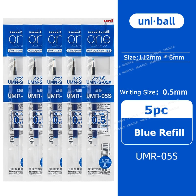Penna gel Uniball ZENTO 0.38/0.5mm – Scrittura fluida a base d'acqua, per scuola e ufficio