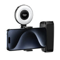 Ulanzi MA35 MagSafe Impugnatura per fotocamera smartphone con Bluetooth, stabilizzatore per selfie, ideale per scatti verticali e orizzontali.