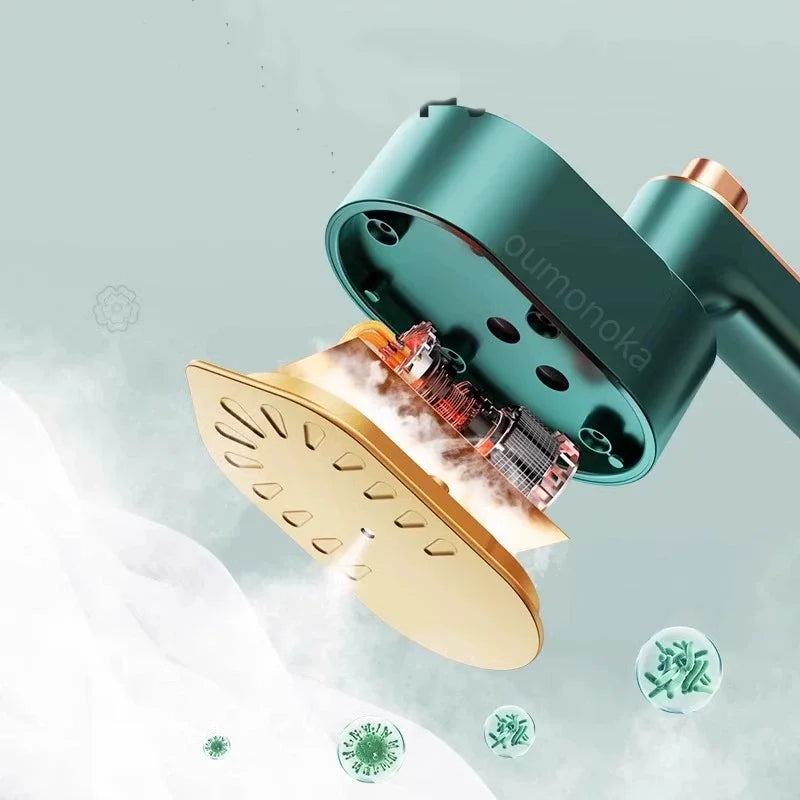 Ferro da stiro a vapore verticale portatile piastra per abbigliamento ferro da stiro per vestiti, mini macchina da stiro vaporizzatore portatile per indumenti da viaggio