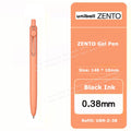 Penna gel Uniball ZENTO Standard 0.38/0.5mm, penna a sfera a base d'acqua con scrittura fluida, adatta a diverse occasioni. Articoli di cancelleria.