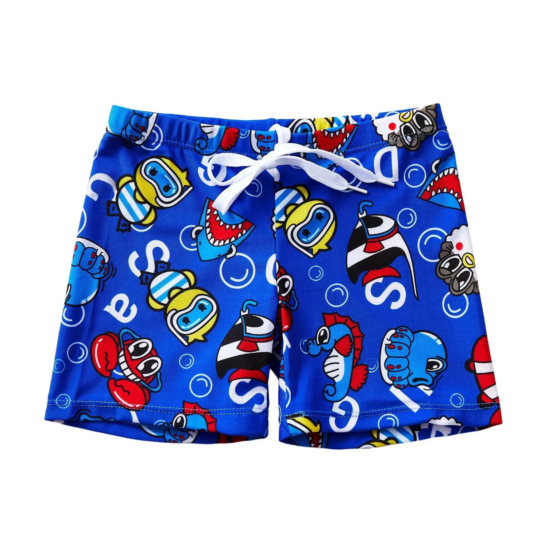 Costume da bagno per bambini, pantaloncini da bagno per bambini con simpatici cartoni animati, ad asciugatura rapida, comodi pantaloncini da bagno per neonati, abbigliamento sportivo confortevole