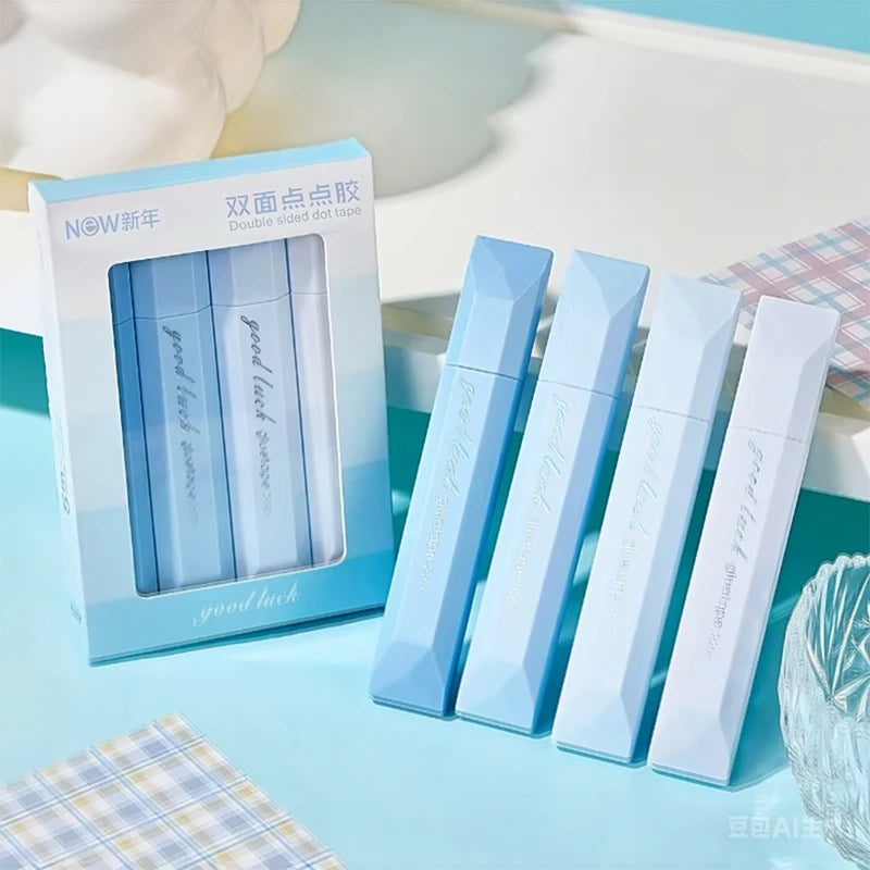 Nastro adesivo impermeabile per scrapbooking – Set da 4 rotoli, per lavori creativi e journaling