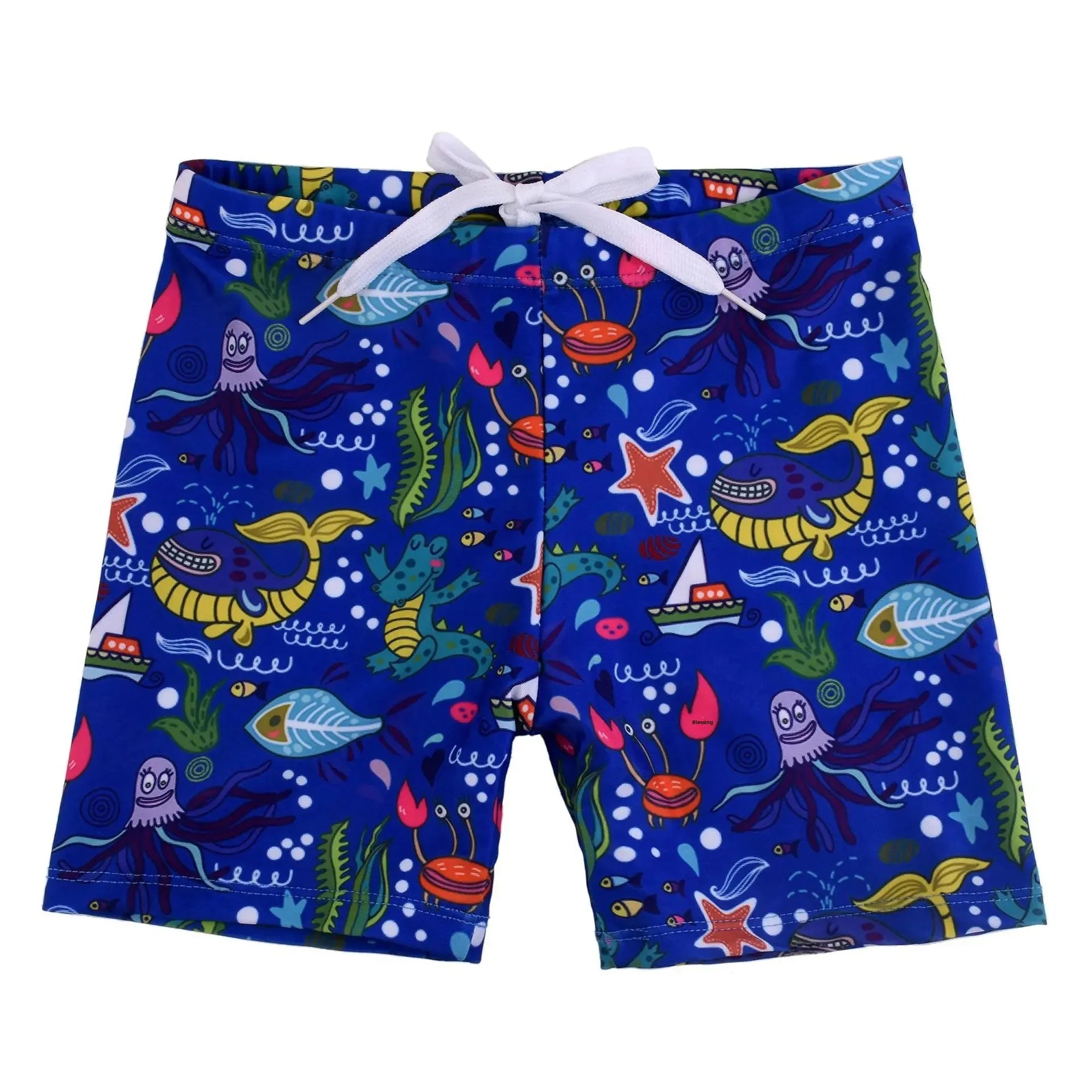 Costume da bagno per bambini, pantaloncini da bagno per bambini con simpatici cartoni animati, ad asciugatura rapida, comodi pantaloncini da bagno per neonati, abbigliamento sportivo confortevole