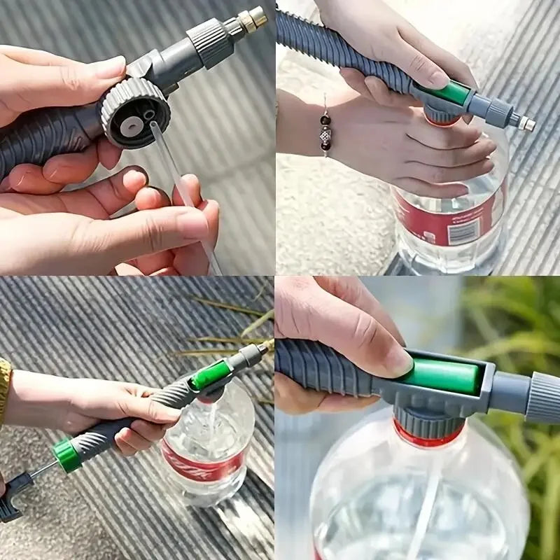 Spruzzino portatile adatto a tutti i tipi di bottiglie di bevande, disinfezione domestica, irrigazione dei fiori, spruzzatura d'acqua, spruzzo semplice