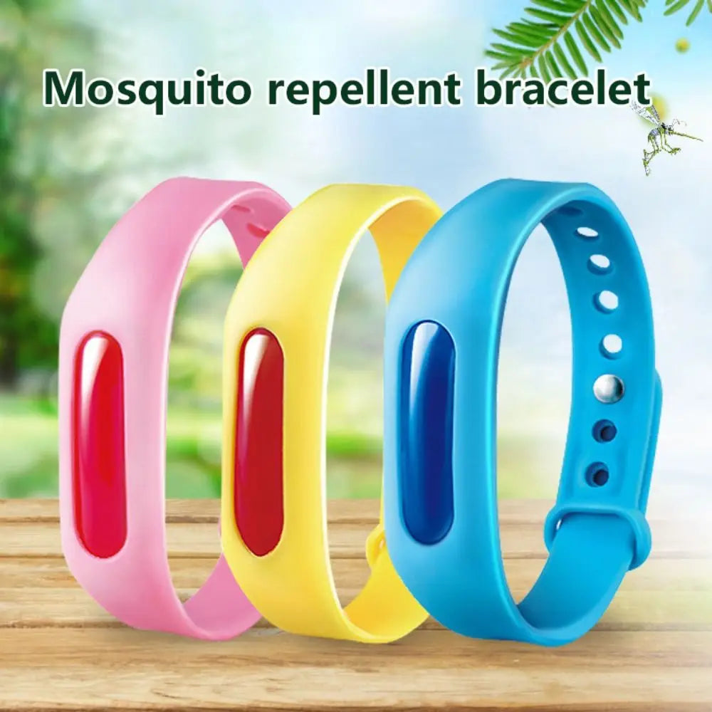 Braccialetto antizanzare in silicone regolabile