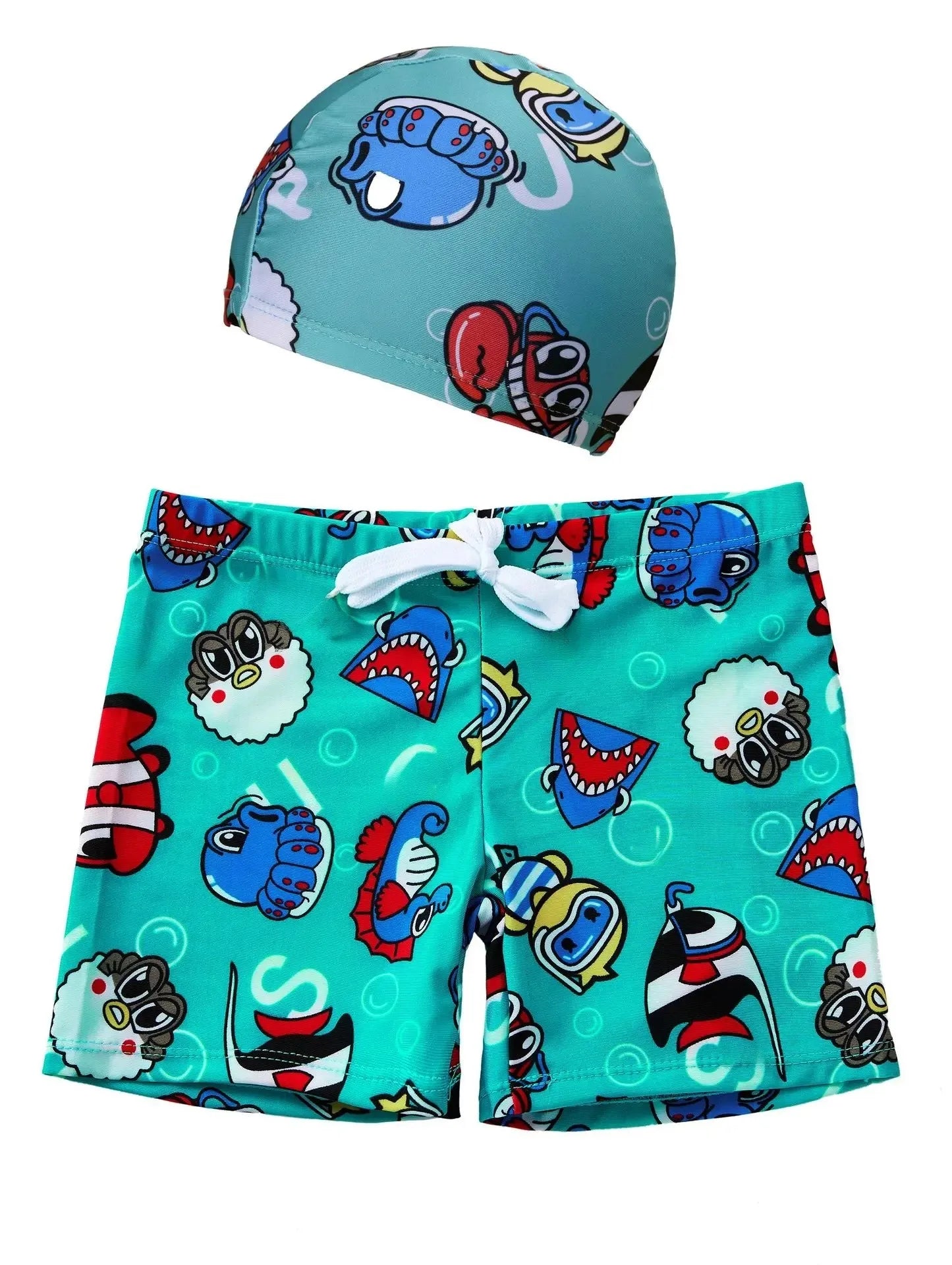 Costume da bagno per bambini, pantaloncini da bagno per bambini con simpatici cartoni animati, ad asciugatura rapida, comodi pantaloncini da bagno per neonati, abbigliamento sportivo confortevole