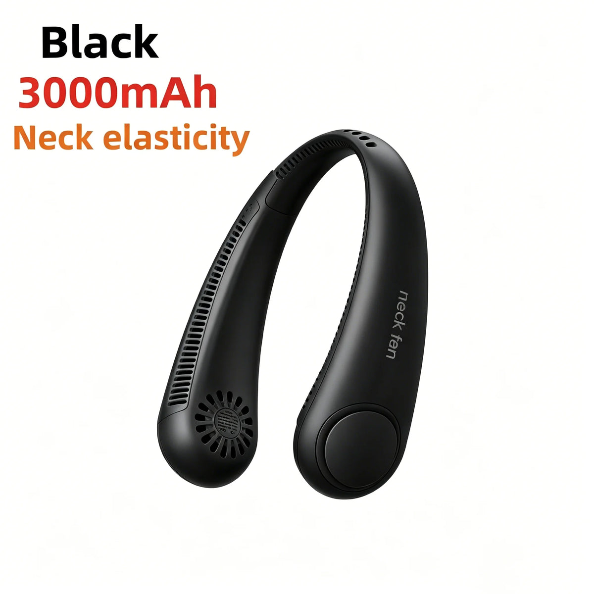 Ventilatore da collo portatile senza pale da 8000 mAh con USB