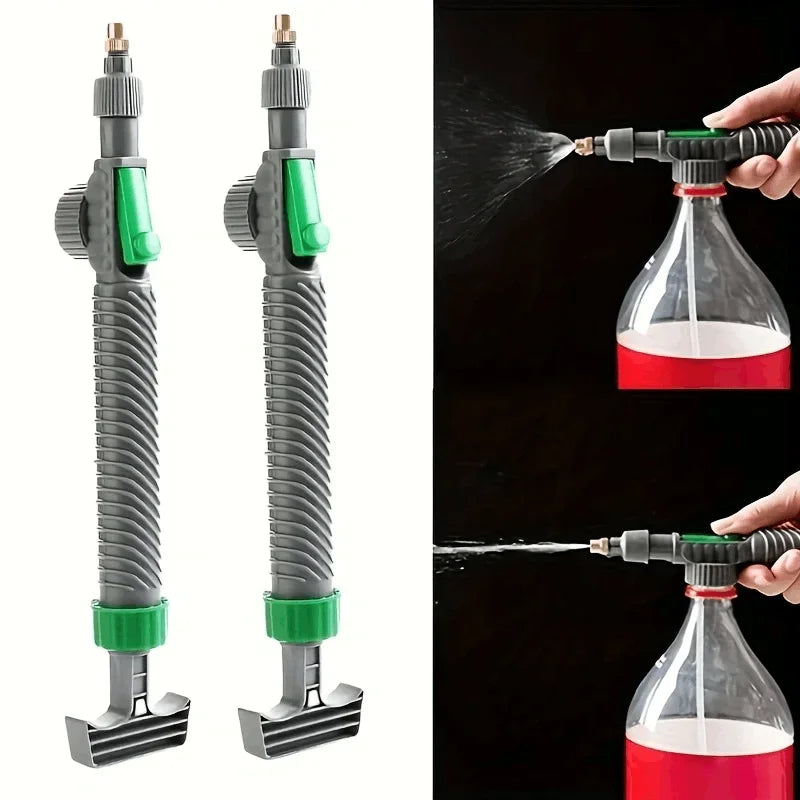 Spruzzino portatile adatto a tutti i tipi di bottiglie di bevande, disinfezione domestica, irrigazione dei fiori, spruzzatura d'acqua, spruzzo semplice