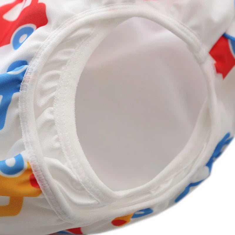 Pannolini da nuoto Ircomll per neonati, a prova di perdite, a vita alta, per imparare a nuotare, pantaloni da nuoto per bambini, per imparare a nuotare.