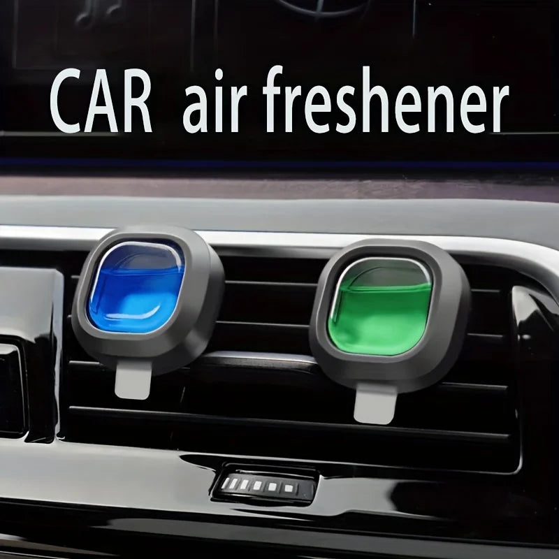 Deodorante per auto a lunga durata (30 giorni), con clip per bocchetta di ventilazione, aroma di oli essenziali, elimina odori, 4 g ciascuno, fonte di fragranza atossica.