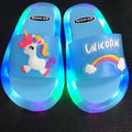 Pantofole per bambini luminose