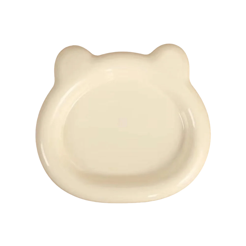 Ciotole per gatti in plastica PP resistenti, ciotole carine per gattini, orsetto, accessori per animali domestici Puppy Cat Home & Garden