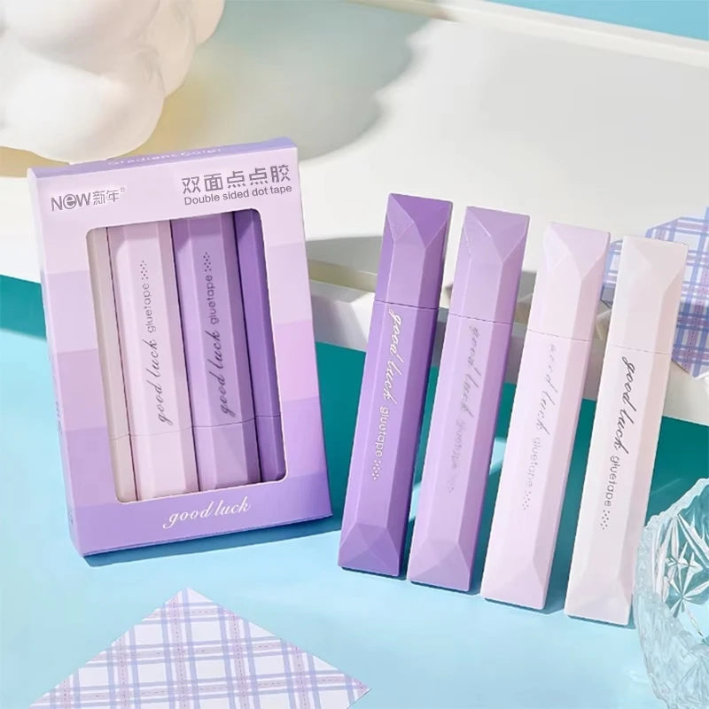 Nastro adesivo impermeabile per scrapbooking – Set da 4 rotoli, per lavori creativi e journaling