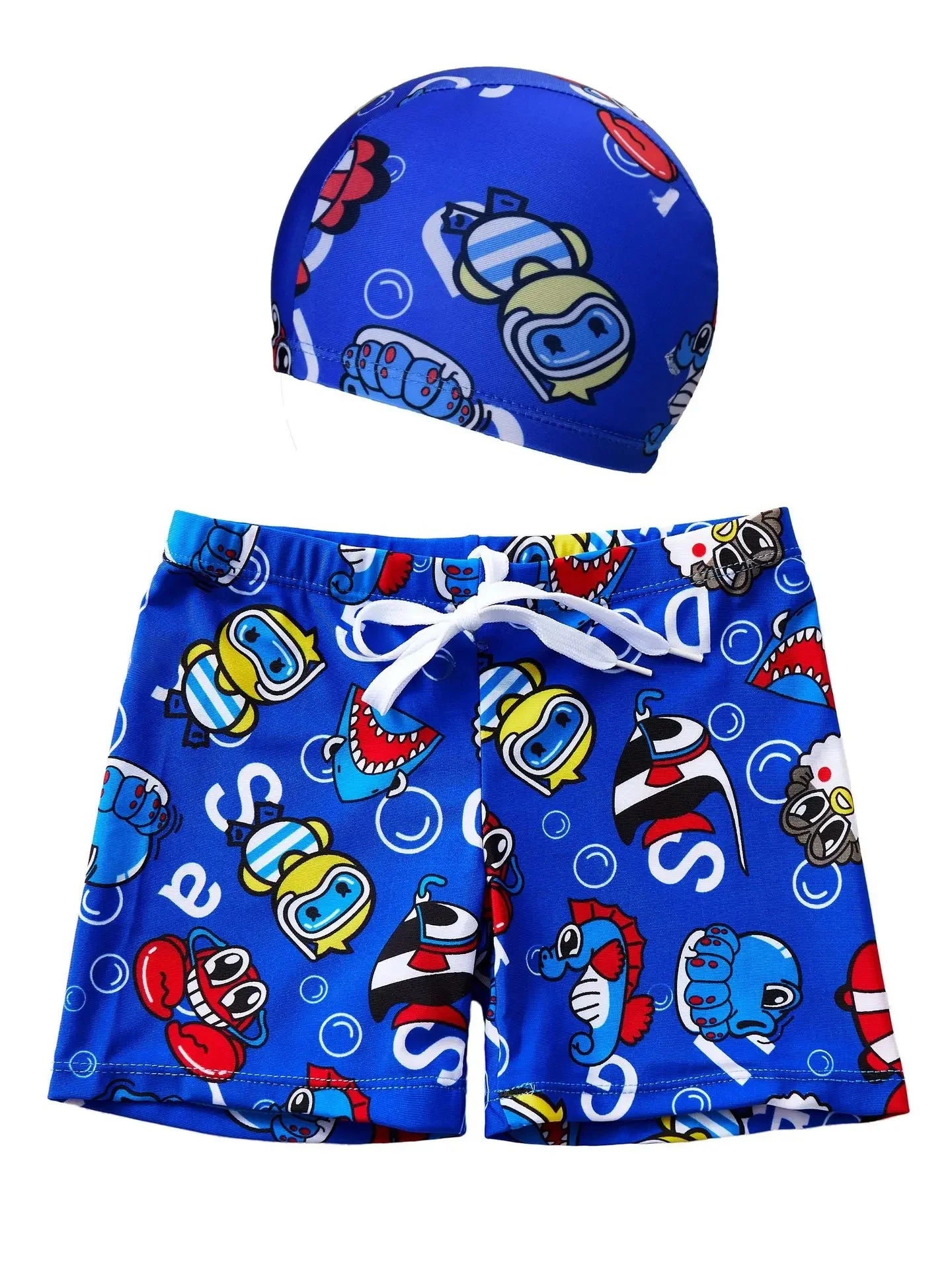 Costume da bagno per bambini, pantaloncini da bagno per bambini con simpatici cartoni animati, ad asciugatura rapida, comodi pantaloncini da bagno per neonati, abbigliamento sportivo confortevole