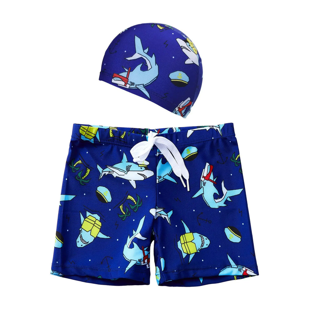 Costume da bagno per bambini, pantaloncini da bagno per bambini con simpatici cartoni animati, ad asciugatura rapida, comodi pantaloncini da bagno per neonati, abbigliamento sportivo confortevole