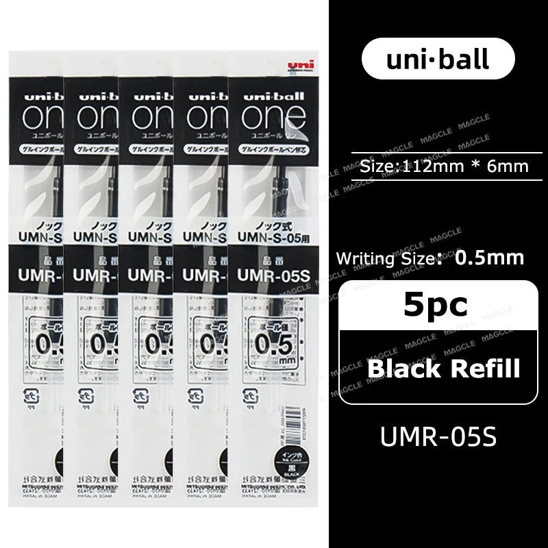 Penna gel Uniball ZENTO 0.38/0.5mm – Scrittura fluida a base d'acqua, per scuola e ufficio