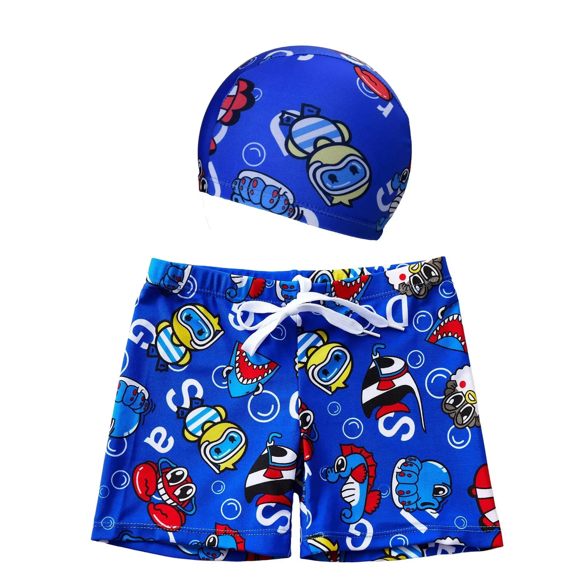 Costume da bagno per bambini, pantaloncini da bagno per bambini con simpatici cartoni animati, ad asciugatura rapida, comodi pantaloncini da bagno per neonati, abbigliamento sportivo confortevole