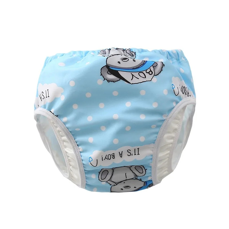 Pannolini da nuoto Ircomll per neonati, a prova di perdite, a vita alta, per imparare a nuotare, pantaloni da nuoto per bambini, per imparare a nuotare.