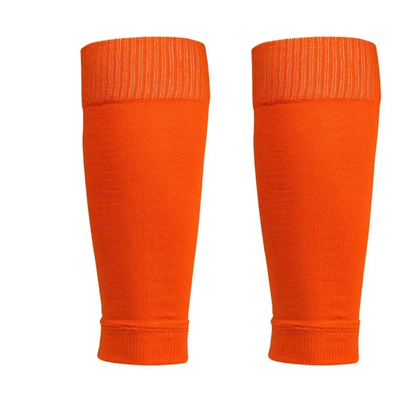 1 paio di calze da calcio, accessori per il calcio, tutori per le gambe, calze sportive traspiranti per adulti e bambini, protezioni per tibie, polpacci, coprigambe
