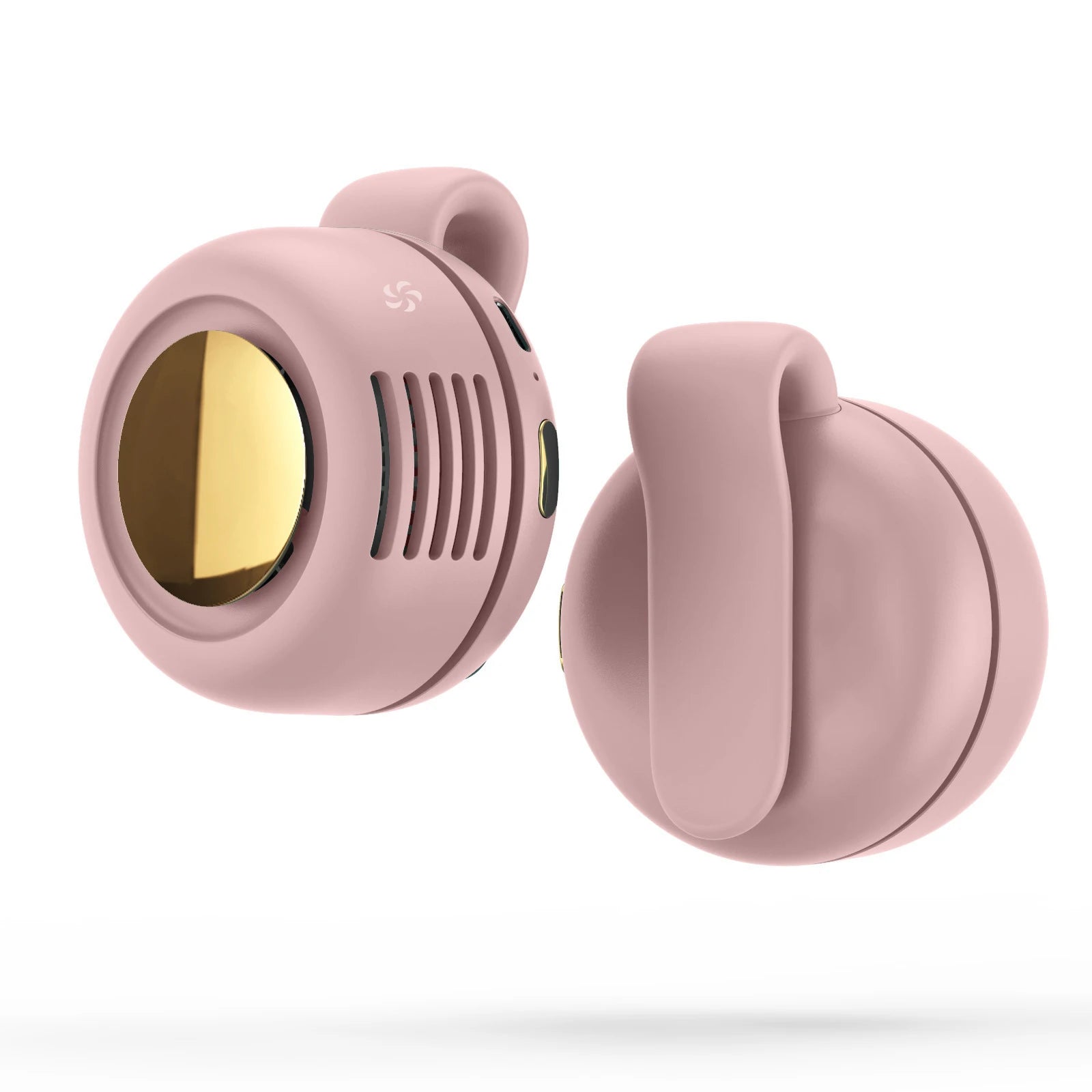 Mini  ventilatore da agganciare alla vita della camicia, 3 velocità.