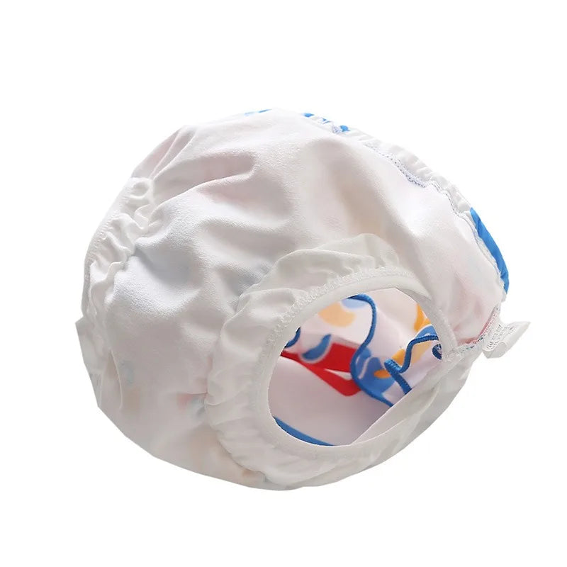 Pannolini da nuoto Ircomll per neonati, a prova di perdite, a vita alta, per imparare a nuotare, pantaloni da nuoto per bambini, per imparare a nuotare.