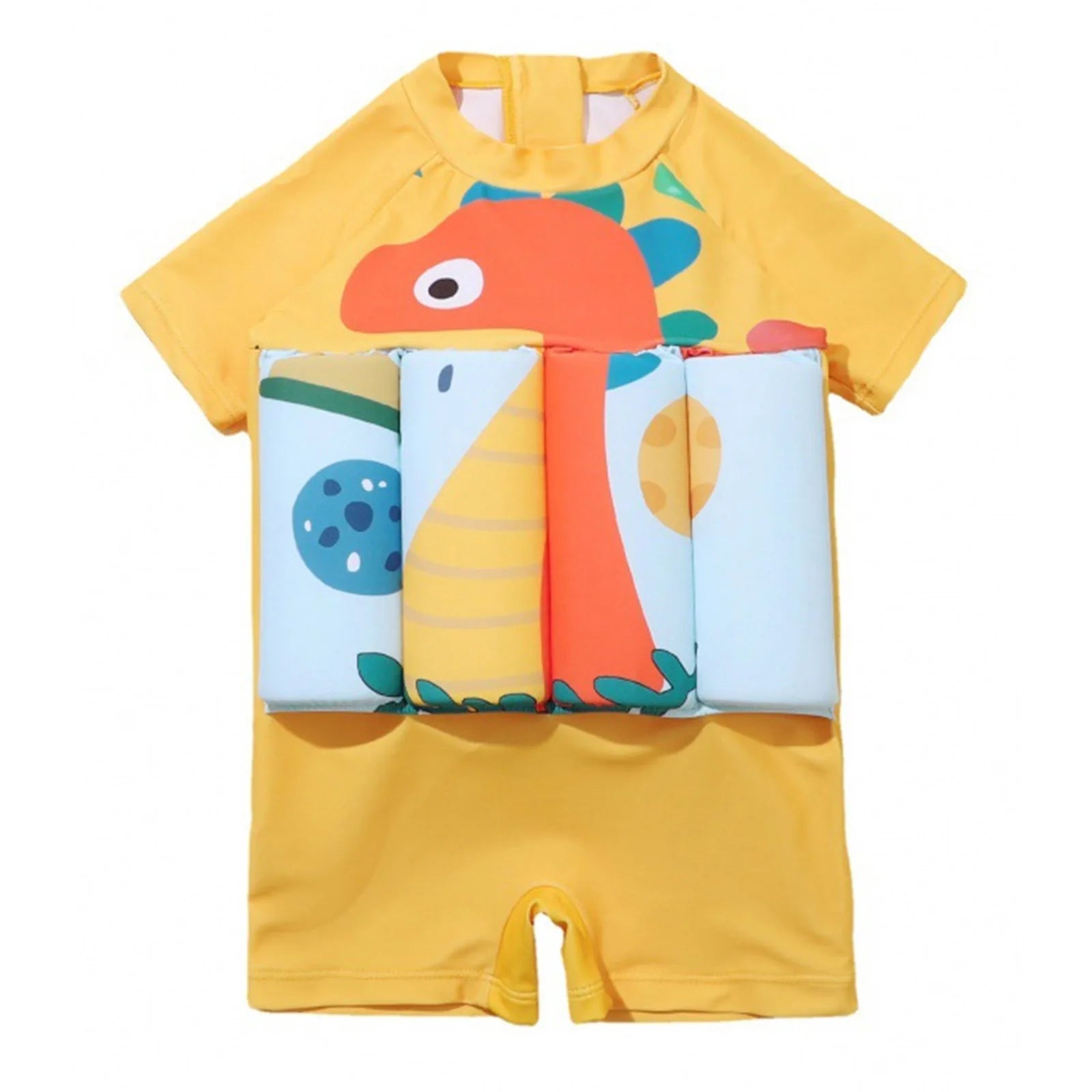 Costume da bagno galleggiante per bambini e bambine, costume da bagno galleggiante per bambini da 1-6 anni galleggiante, per imparare a nuotare, abbigliamento galleggiante